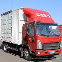 HOWO 4x2 3 tons van cargo truck